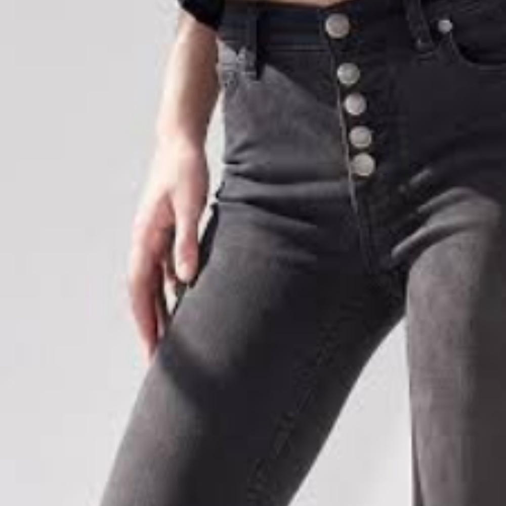 Free People Black Jeans